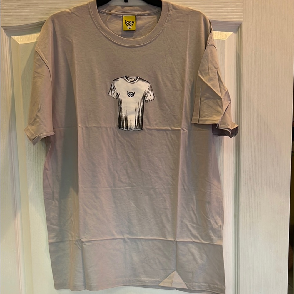 Iggy Gray Graphic T-Shirt for Men Size Large